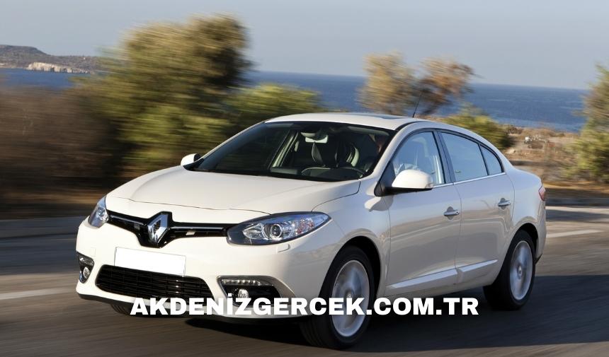 İcradan satılık 2012 model Renault marka araç