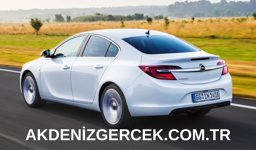 İcradan 2016 model Opel İnsignia araç