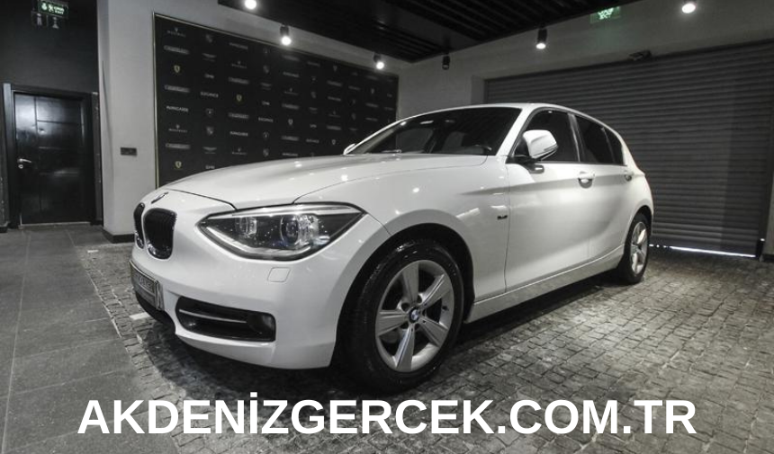 İcradan satılık 2012 model BMW 1.16i marka araç