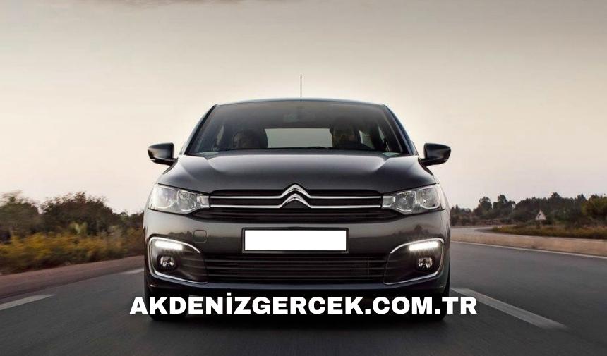 İcradan satılık 2020 model Citroen marka otomobil