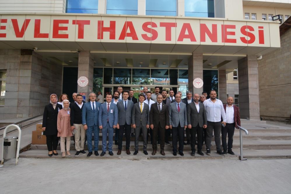 Sandıklı Devlet Hastanesi'nde değerlendirme ve Plaket Töreni gerçekleştirildi