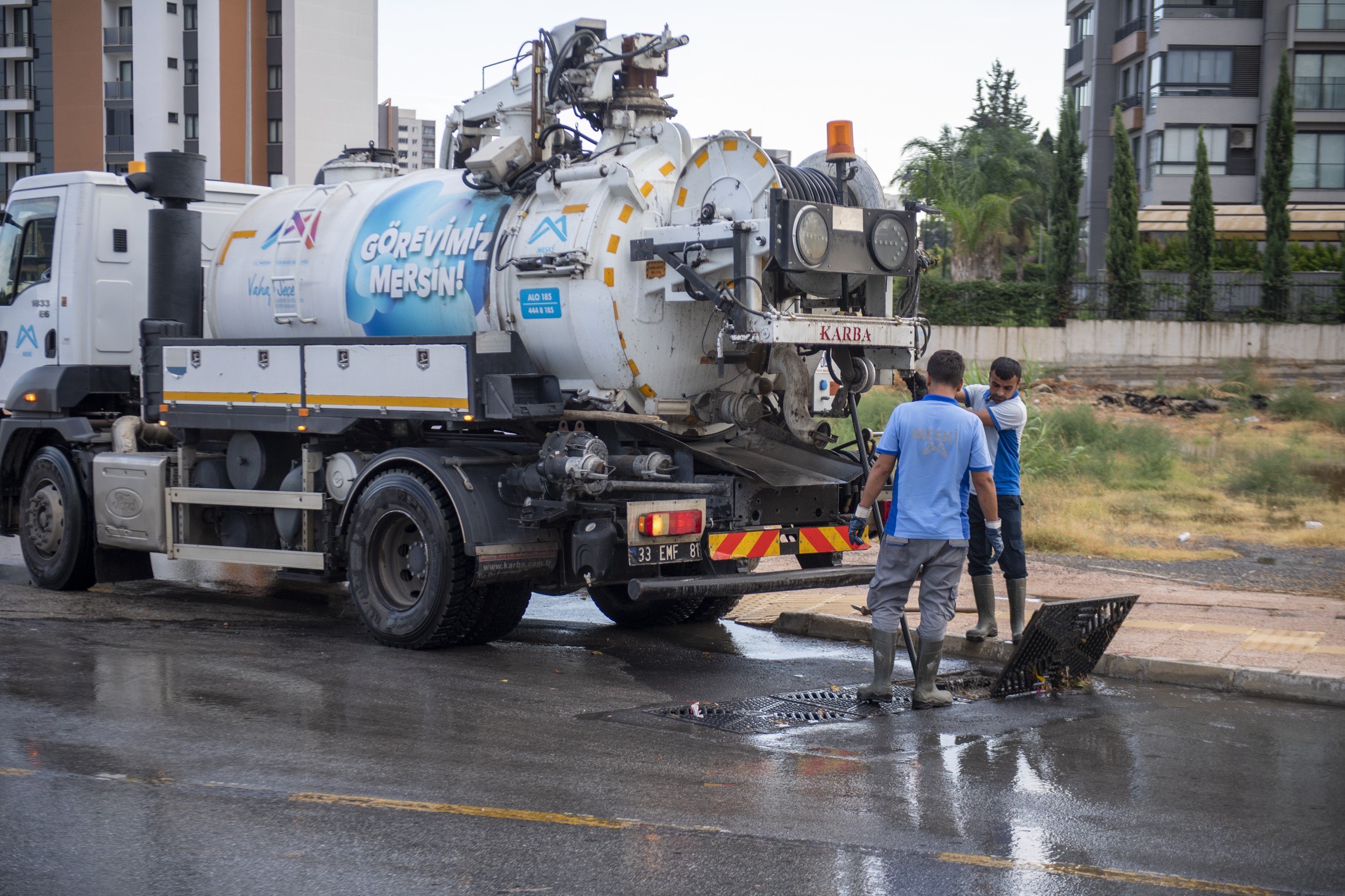 Mersin Büyükşehir ve MESKİ yoğun yağışlara yönelik hazırlıklarını tamamladı