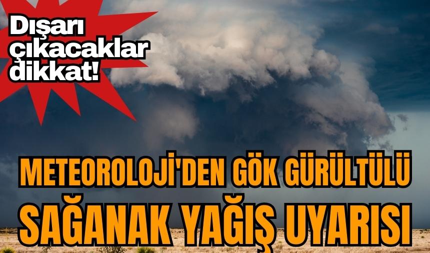 Meteoroloji dışarı çıkacaklara dikkat çağrısı yaptı!