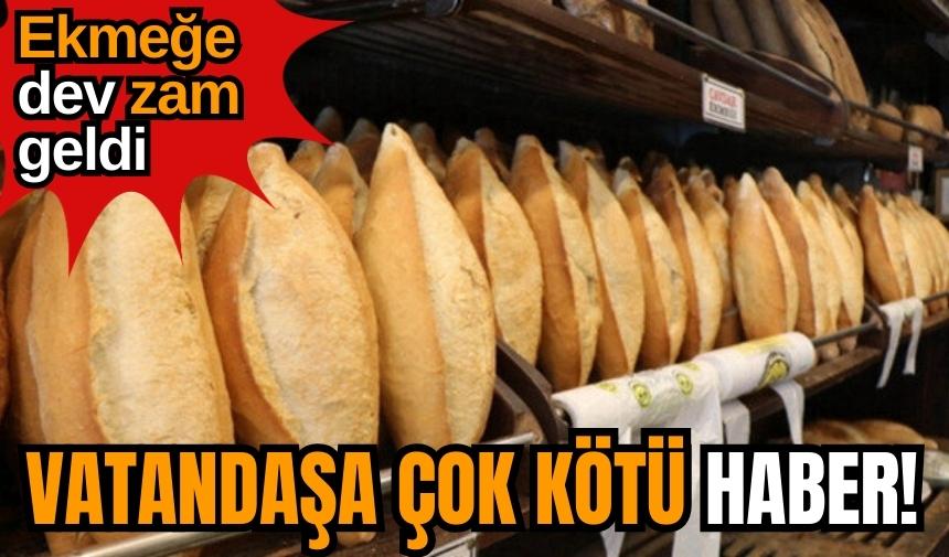 Vatandaşa çok kötü haber! Ekmeğe dev zam geldi