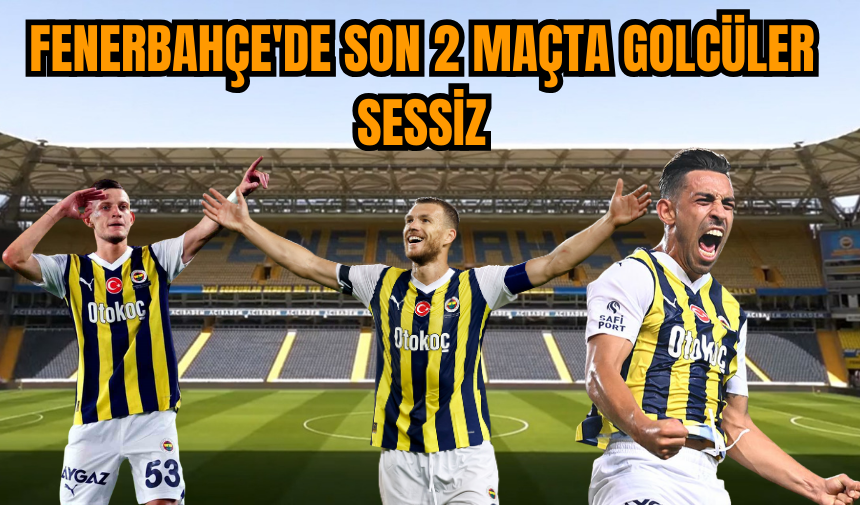 Fenerbahçe'de son 2 maçta golcüler sessiz