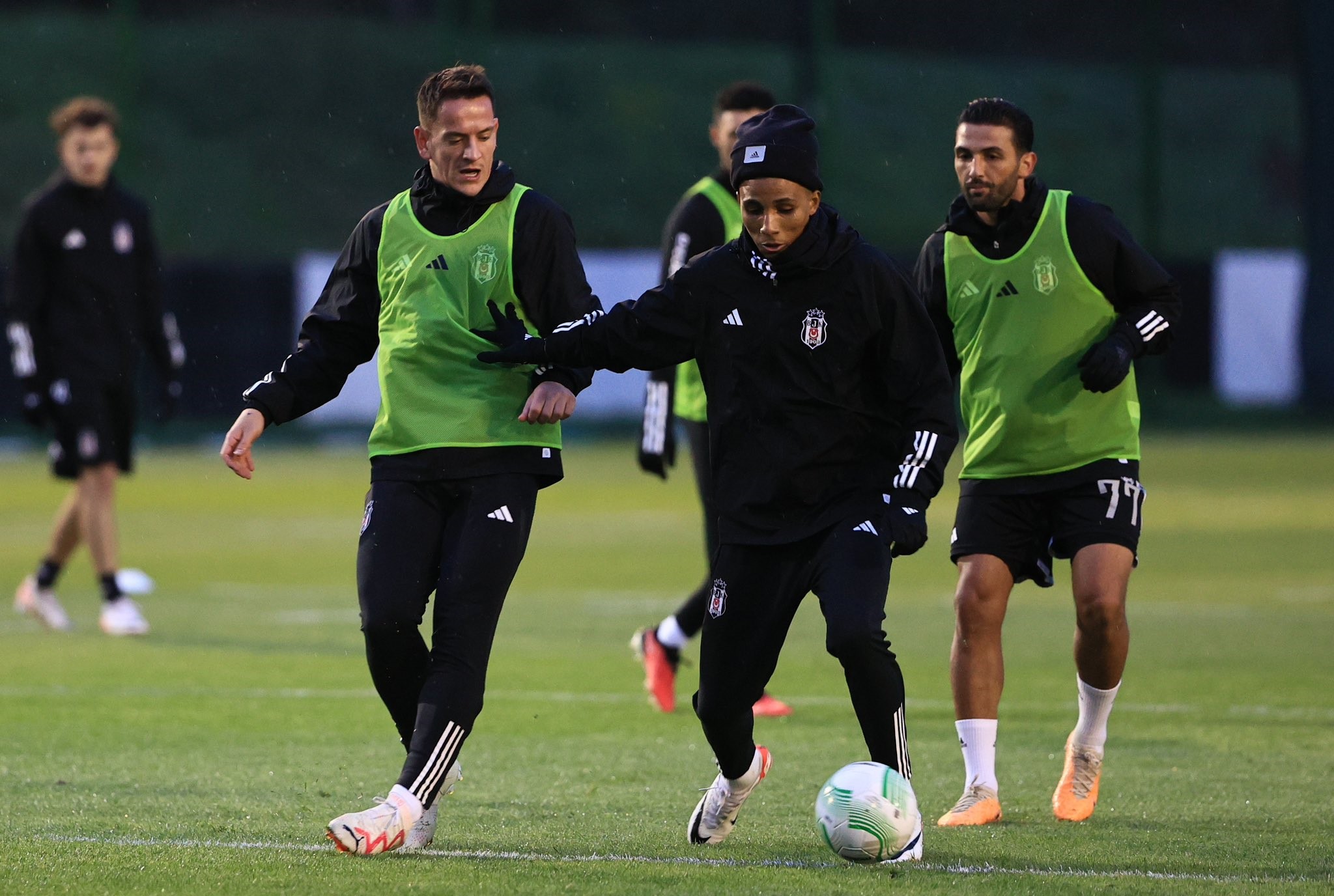 Beşiktaş Club Brugge maçının hazırlıklarını sürdürüyor