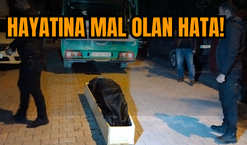 Hatası ölümüne sebep oldu! El frenini çekmeyi unutup altında kaldı