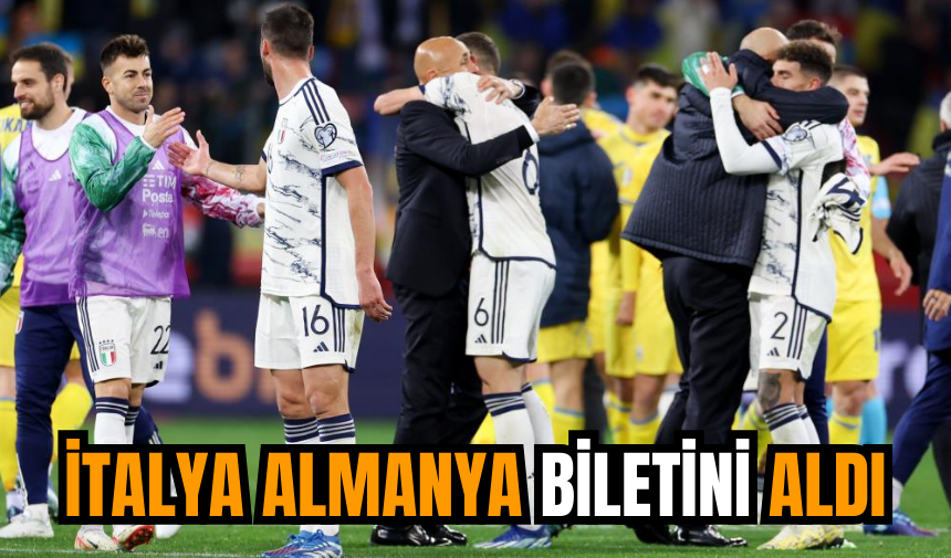 İtalya Almanya biletini aldı