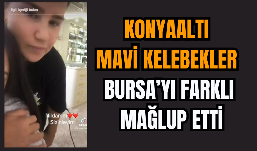 Konyaaltı Mavi Kelebekler Bursa’yı Farklı Mağlup Etti