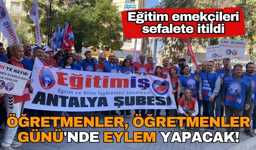 Öğretmenler, Öğretmenler Günü'nde eylem yapacak! Eğitim emekçileri sefalete itildi