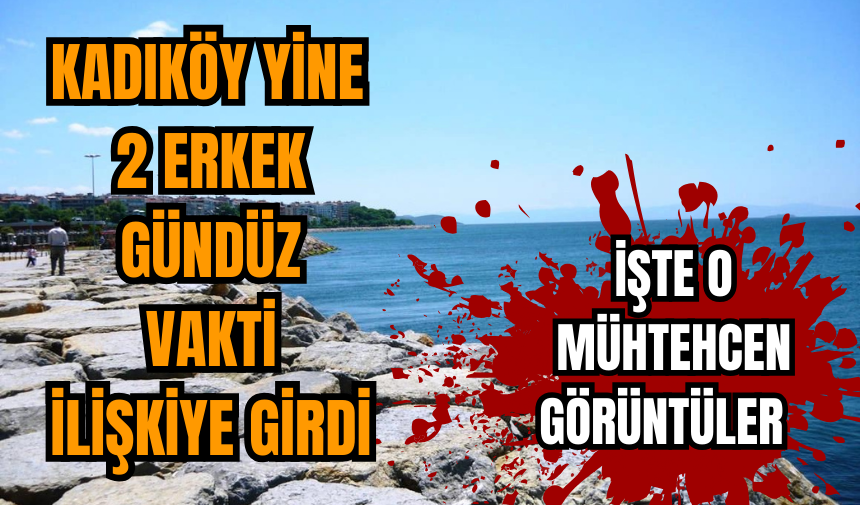 Kadıköy'de yine sokak ortasında ilişkiye girdiler! Pes dedirten görüntüler