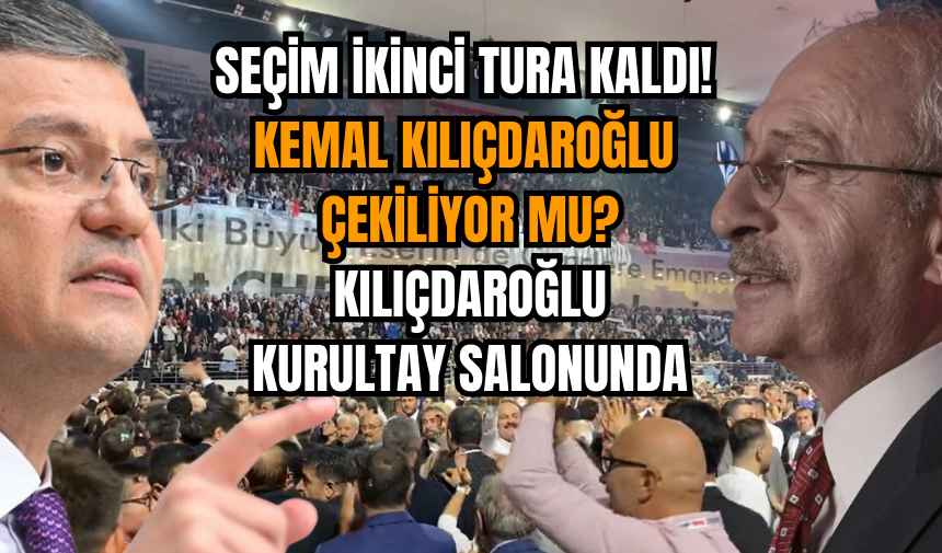 Seçim İkinci Tura Kaldı! Kemal Kılıçdaroğlu Çekiliyor mu? İmamoğlu konuştu