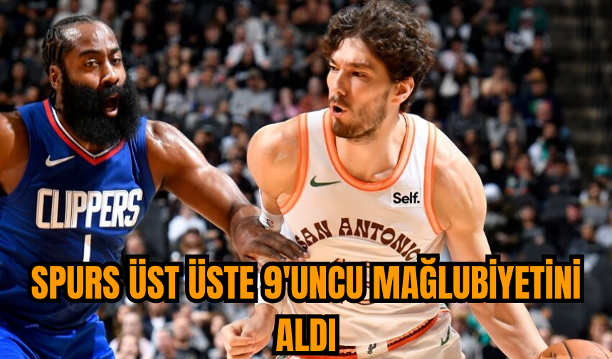 Spurs üst üste 9'uncu mağlubiyetini aldı