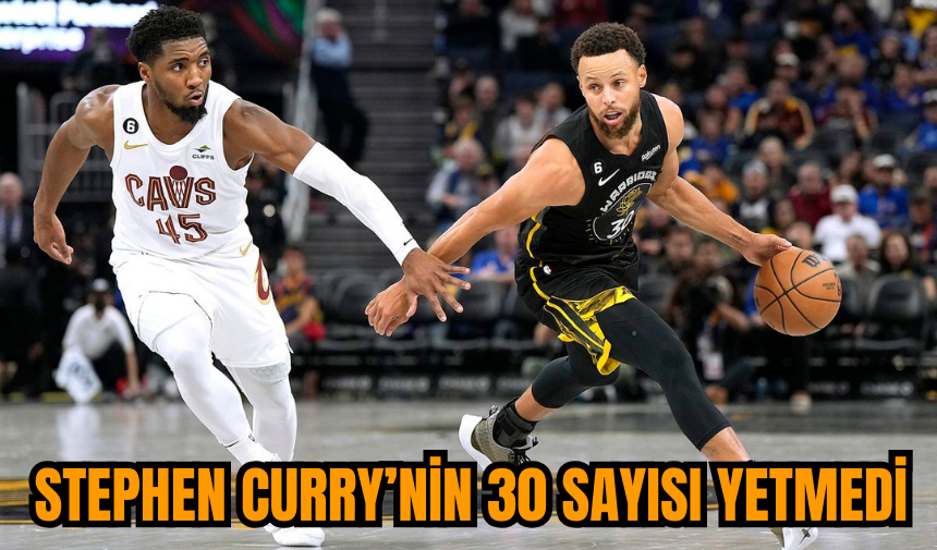 Stephen Curry’nin 30 sayısı yetmedi