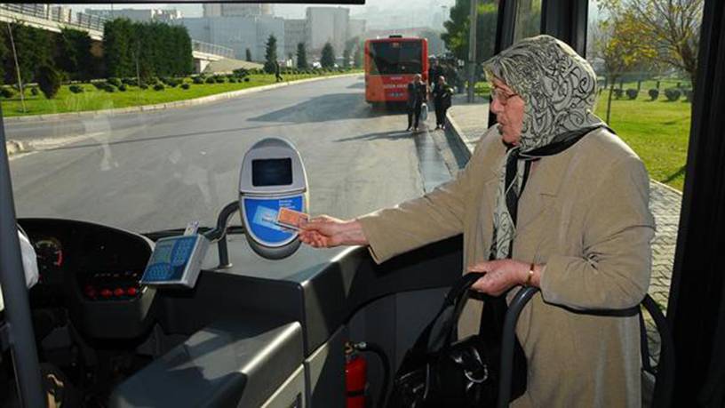 65 yaş üstü ulaşım kartı kullanıcılarına uyarı