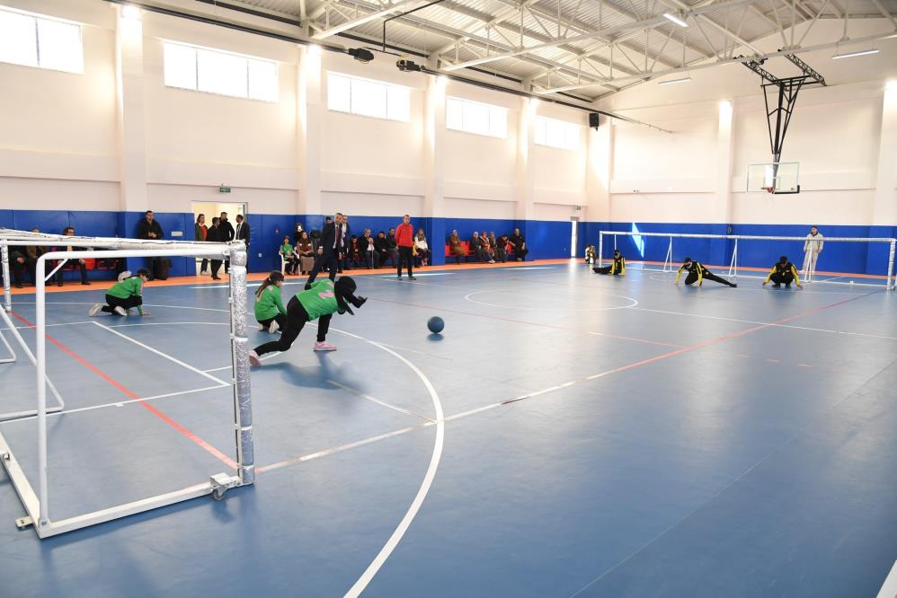 Isparta'da goalball farkındalık maçı yapıldı