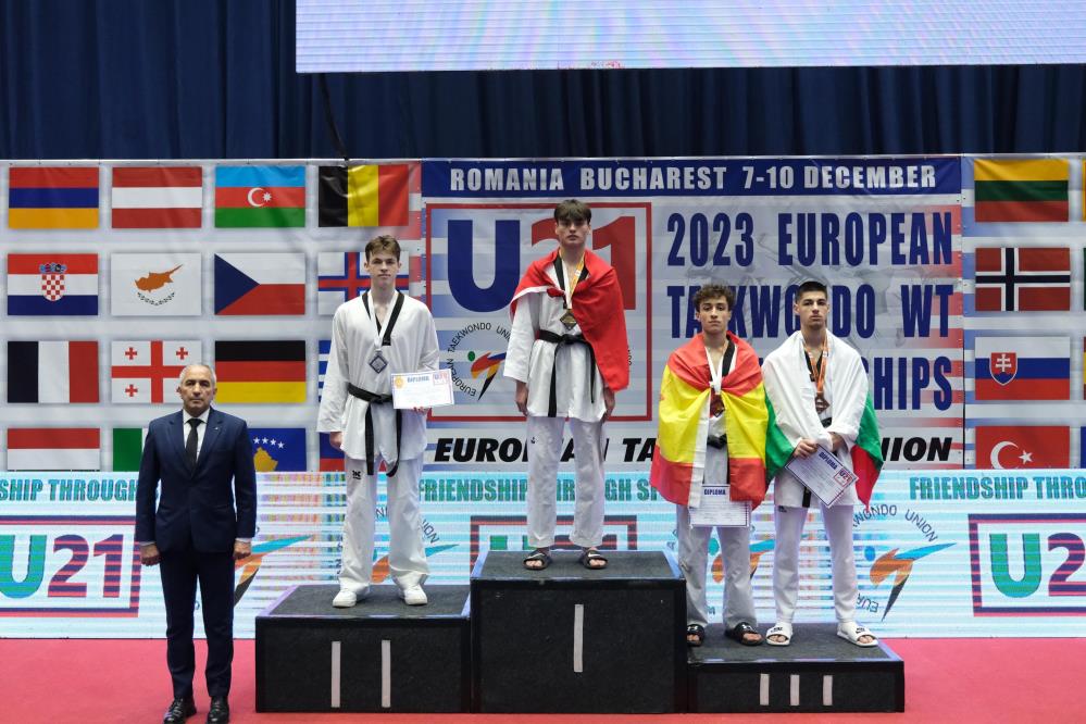 Türkiye Avrupa Ümitler Taekwondo Şampiyonası'nda şampiyon oldu