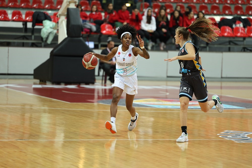 Kayseri Basketbol EuroCup'ta 26 sayı farkla kazandı