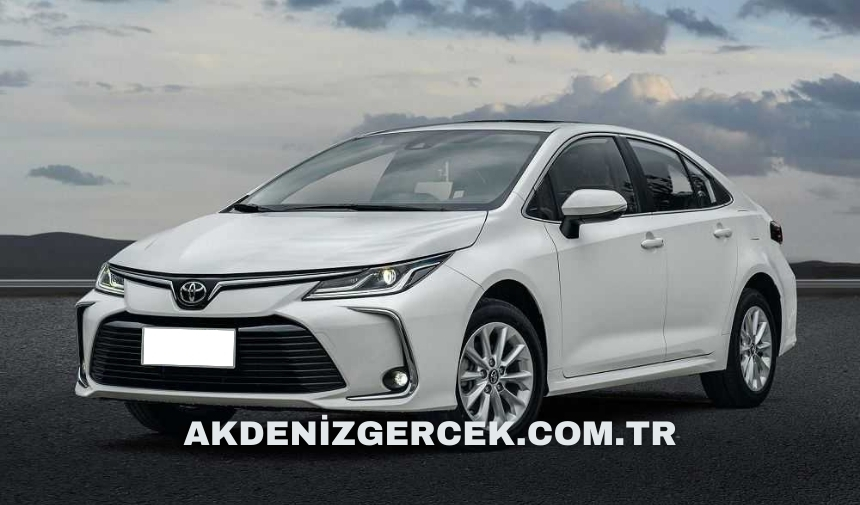 İcradan satılık 2013 model Toyota Corolla tipli araç