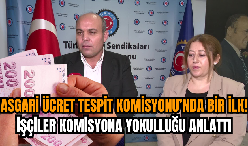 Asgari Ücret Tespit Komisyonu'nda bir ilk! Asgari ücrette beklenmeyen gelişme