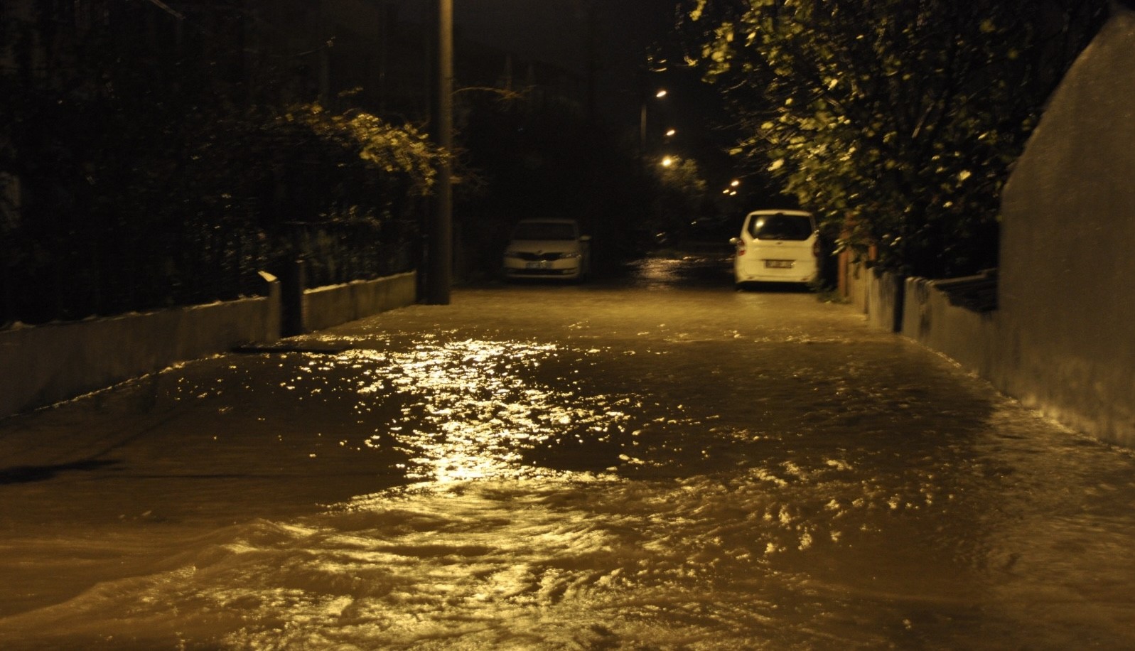 Çardak’ta Sağanak Yağış Etkili Oldu, Bahçe Ve Tarlalar Göle Döndü3