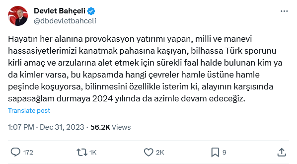 Devlet Bahçeli