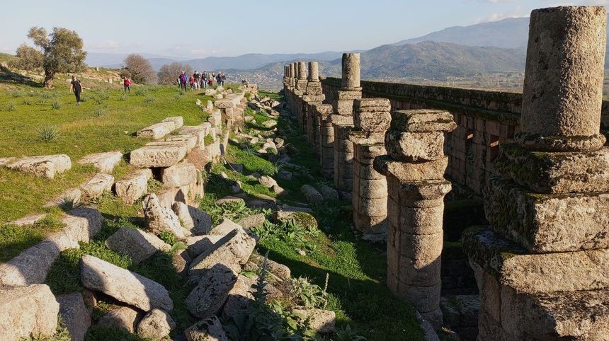 Ekosistemi Koruma ve Doğa Sevenler Derneği antik yollara dikkat çekti