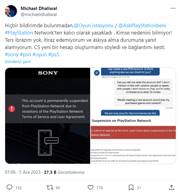 PlayStation hesapları kalıcı olarak askıya alınıyor