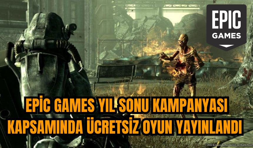 Epic Games yıl sonu kampanyası kapsamında ücretsiz oyun yayınlandı