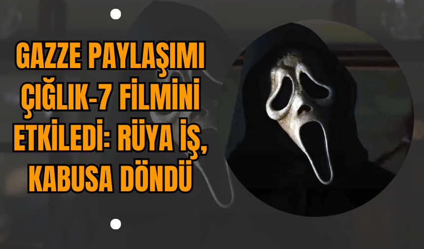 Gazze Paylaşımı Çığlık-7 Filmini Etkiledi: Rüya İş Kabusa Döndü