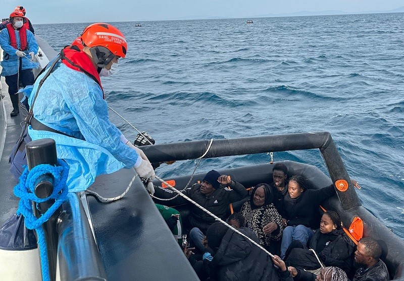 İzmir Açıklarında Göçmen Hareketliliği