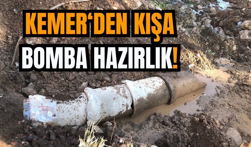 Kemer‘den kışa bomba hazırlık!