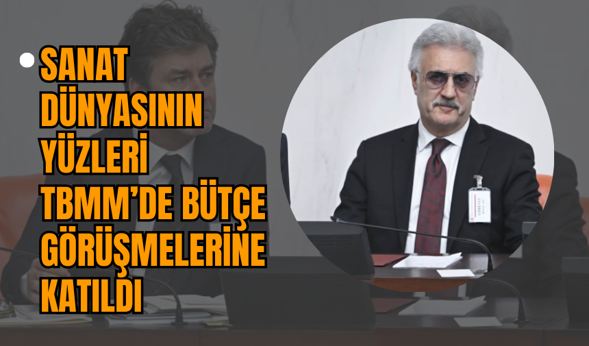 Sanat Dünyasının Yüzleri TBMM’de Bütçe Görüşmelerine Katıldı