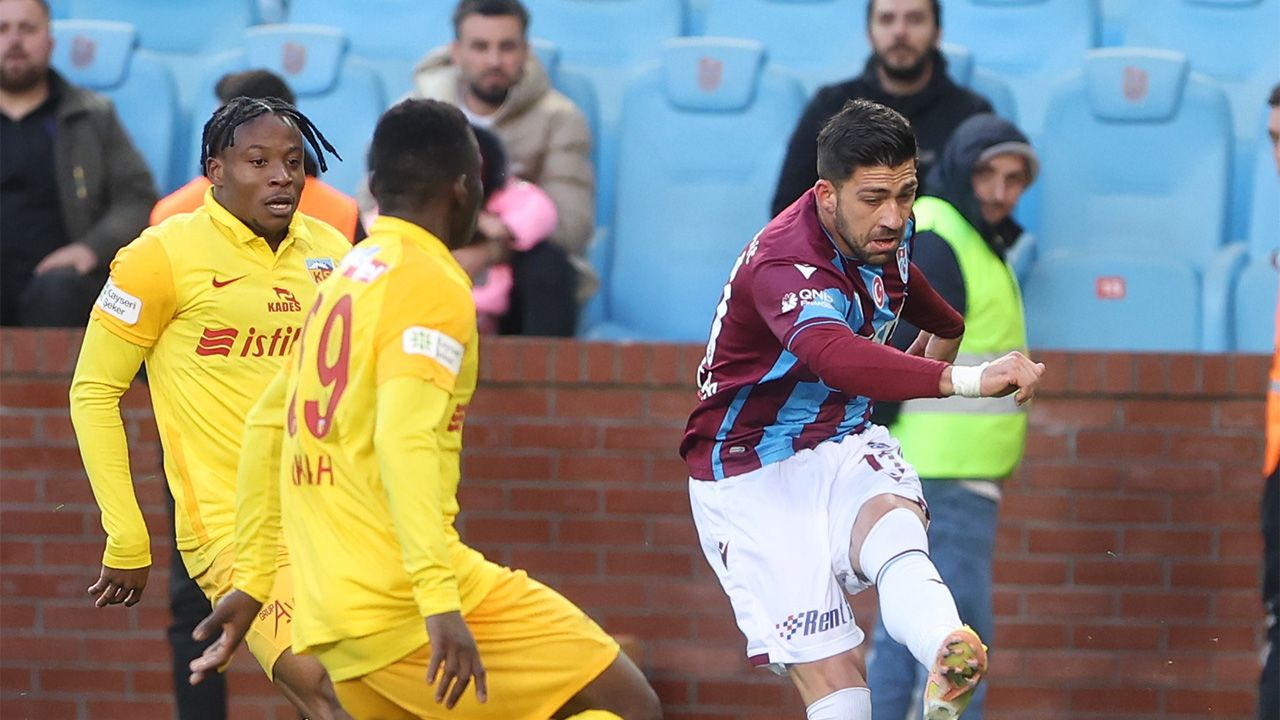 Trabzonspor Kayserispor maçı ne zaman saat kaçta hangi kanalda? Muhtemele 11'ler