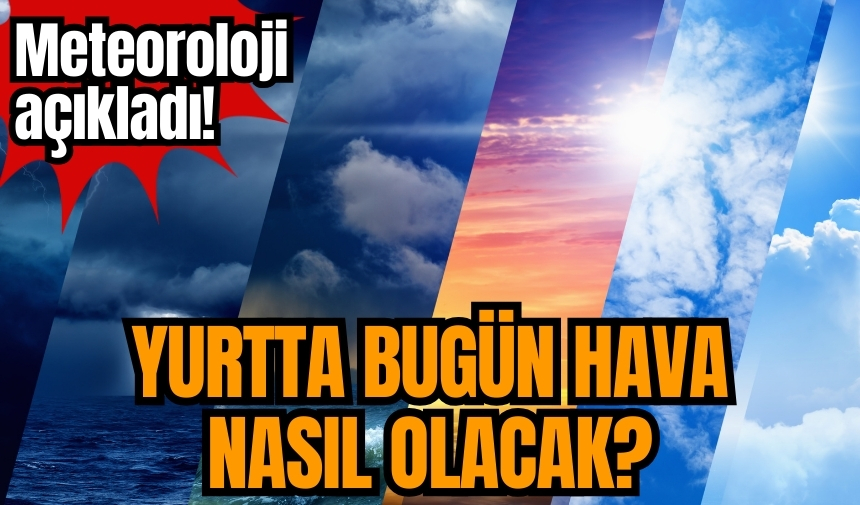 Meteoroloji uyarıyor: İllerde sağanak ve kar yağışı bekleniyor