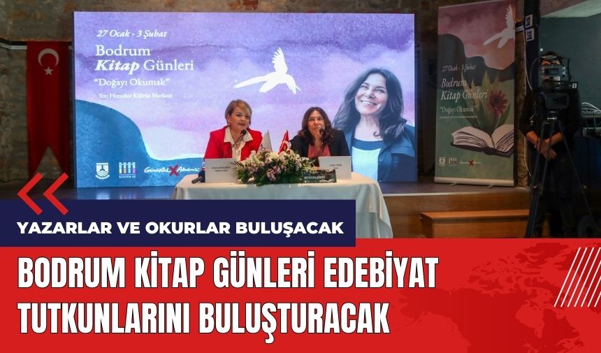 Bodrum Kitap Günleri edebiyat tutkunlarını buluşturacak