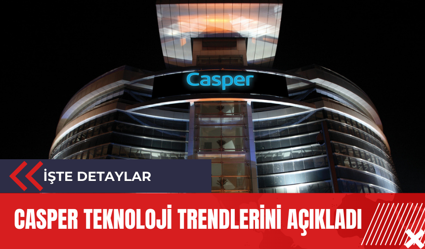 Casper teknoloji trendlerini açıkladı