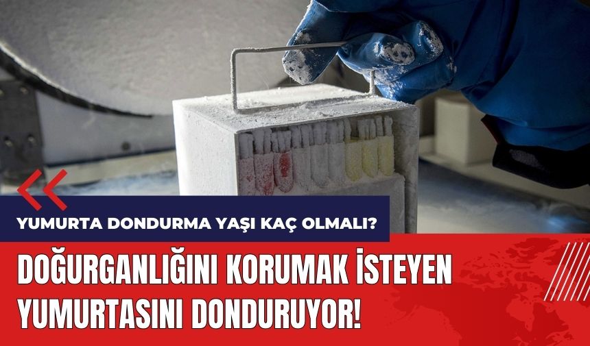 Yumurta dondurma yaşı kaç olmalı?