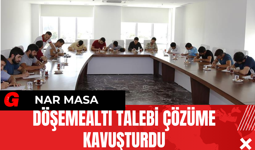 Döşemealtı Talebi Çözüme Kavuşturdu