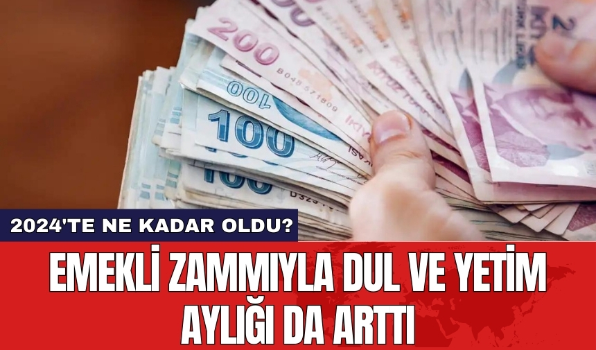 Emekli zammıyla dul ve yetim aylığı da arttı