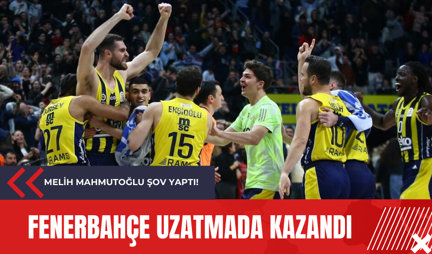 Fenerbahçe uzatmada kazandı