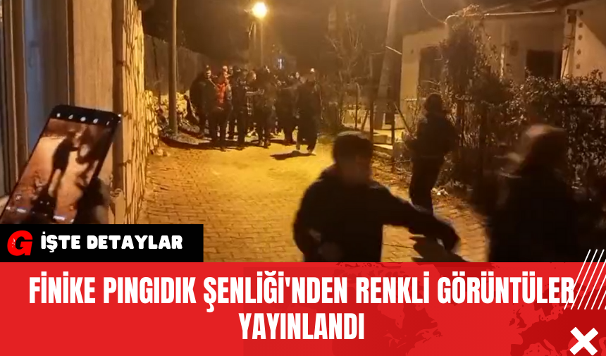 Finike Pıngıdık Şenliği'nden Renkli Görüntüler Yayınlandı