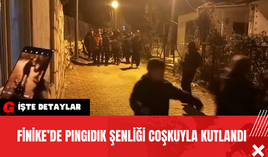 Finike’de Pıngıdık Şenliği Coşkuyla Kutlandı