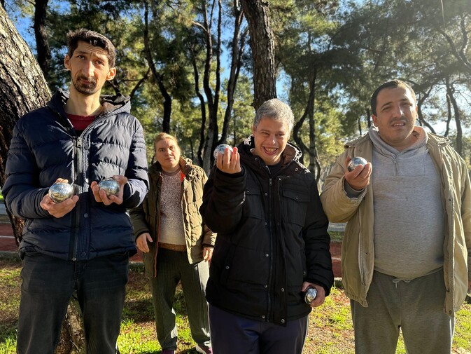 Muğla Uluslararası Gençlik Merkezi'nde Engelli Bireylerle Bocce Oyunu Tanıtıldı