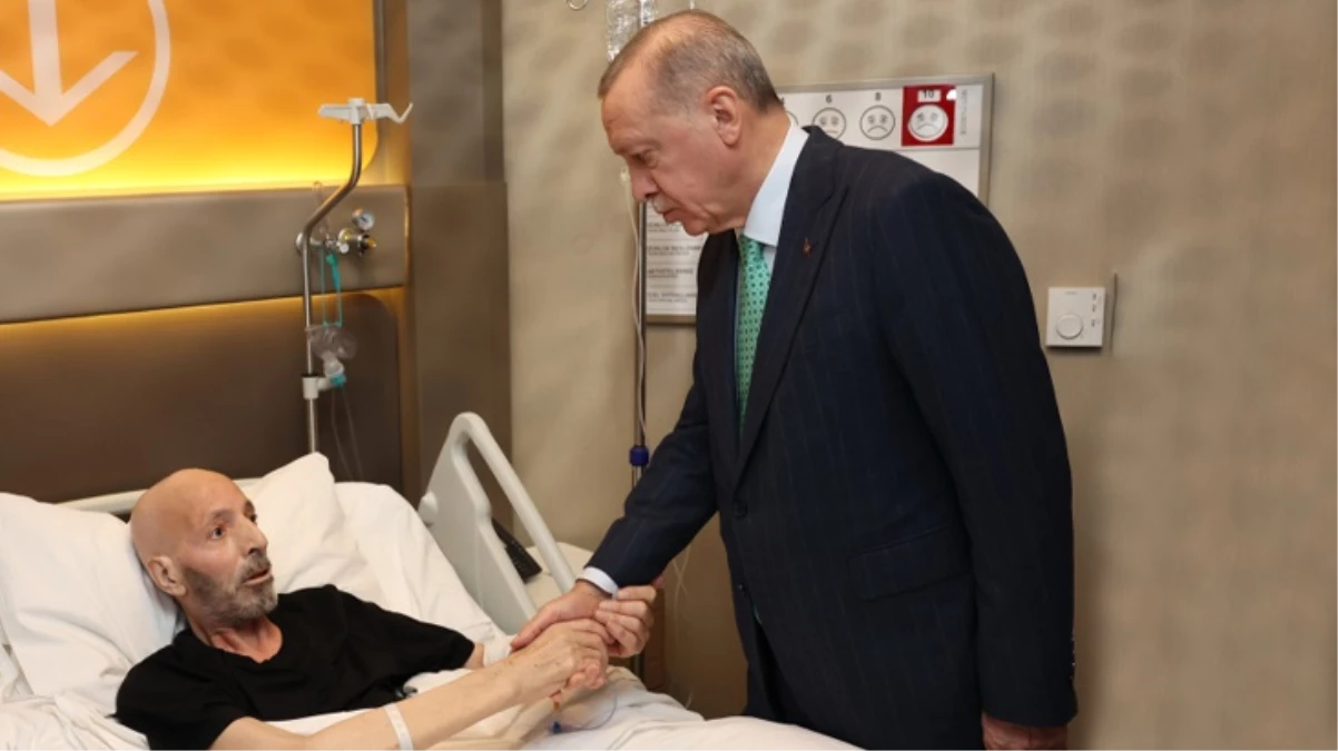 Erdoğan'ın Halil Özcan Ziyareti