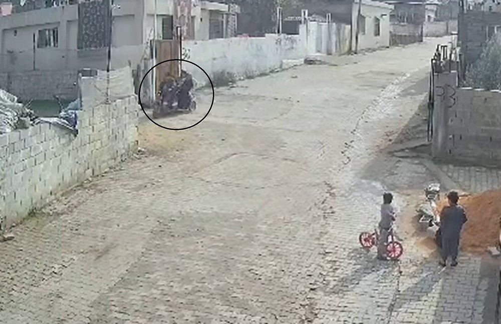 Hatay'da Fren Halatı Kopan Motosiklet Duvara Tosladı 