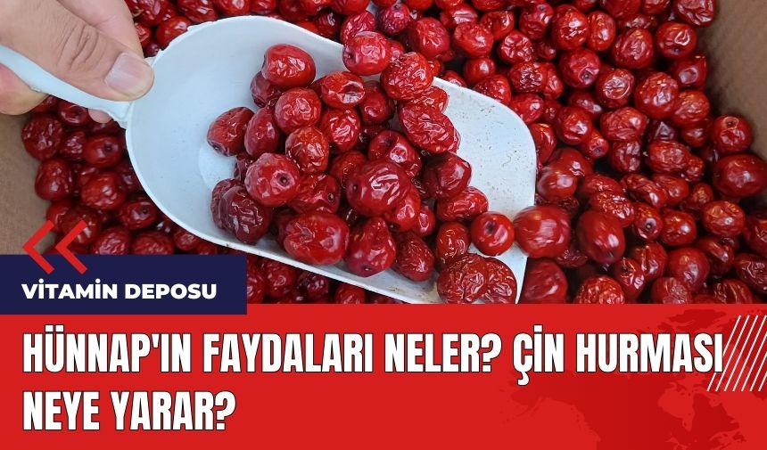 Hünnap'ın faydaları neler? Çin Hurması neye yarar?