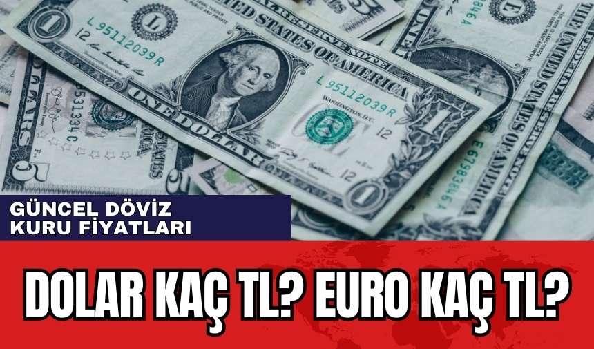 Dolar kaç TL? Euro kaç lira oldu? 7 Şubat 2024 Çarşamba