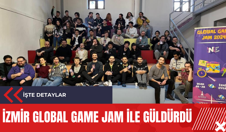 İzmir Global Game Jam ile güldürdü