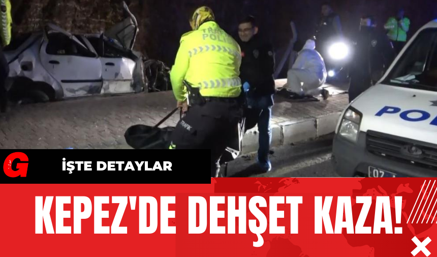 Kepez'de Dehşet Kaza!